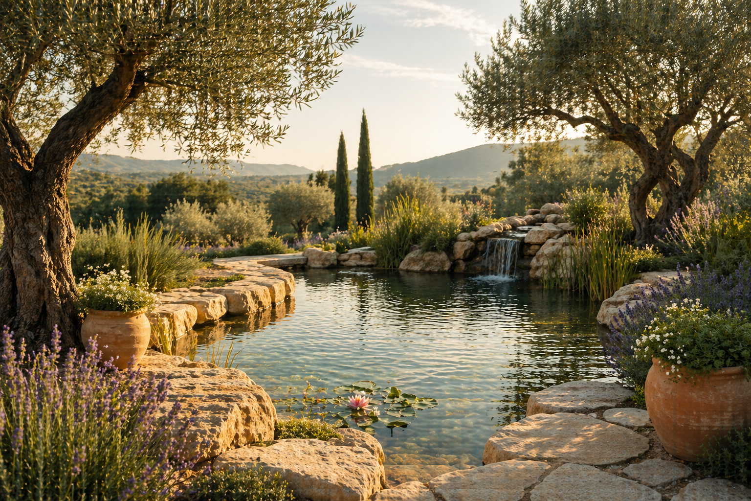 Peaceful pond